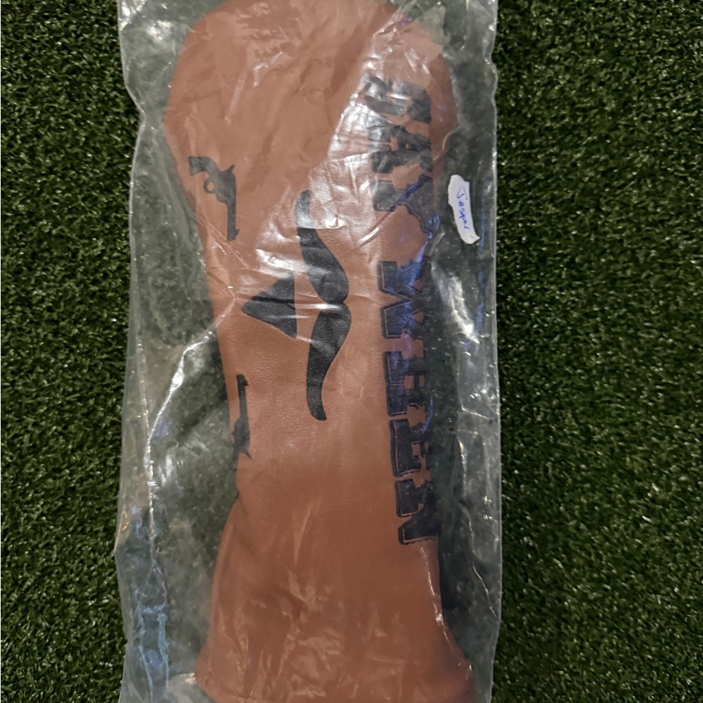Brown Leather Golf Club Headcover